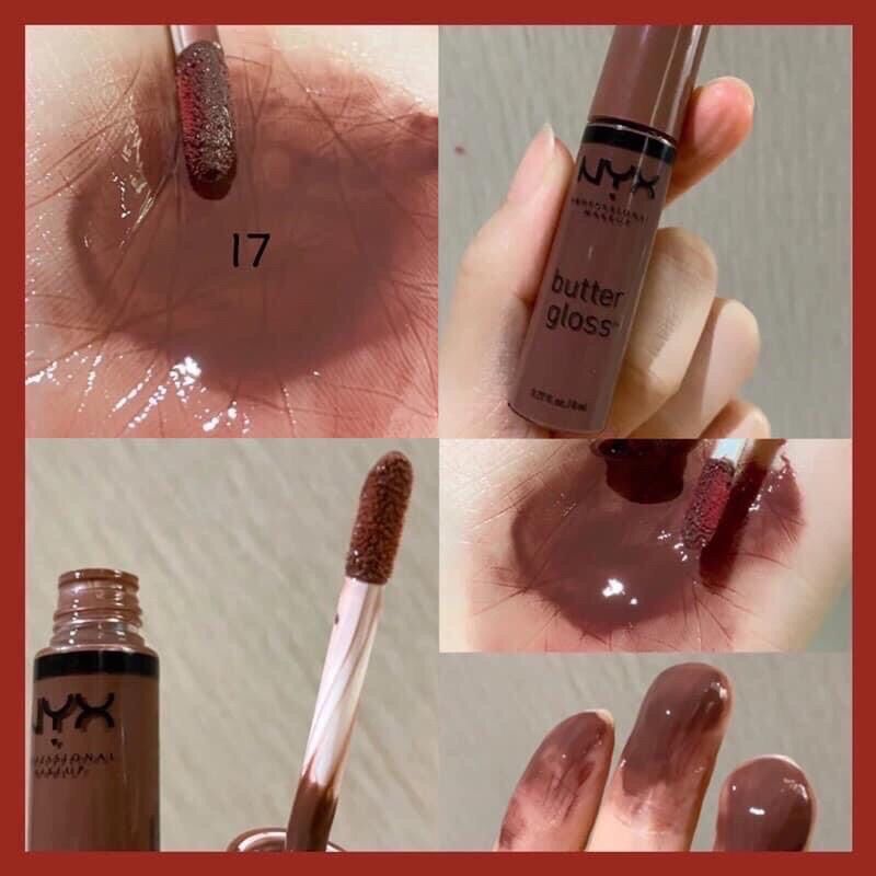 Son kem bóng NYX Butter Gloss 8ml