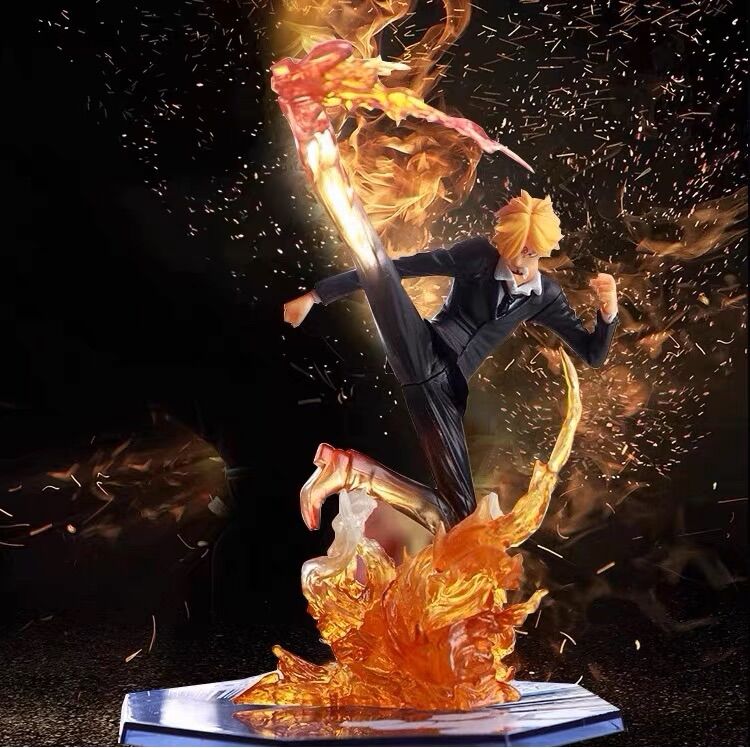 Mô hình Sanji tung cú đá lửa 🔥🔥🔥