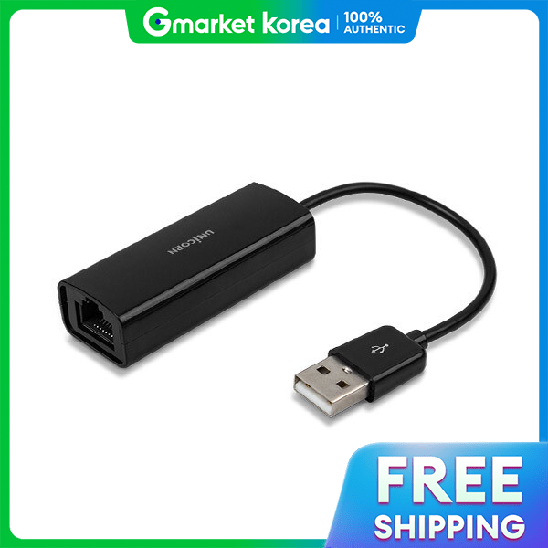 UNICORN | Unicorn Ulan-200N USB Wired Lan Card Giá 489,300 Đồng*Miễn phí vận chuyển