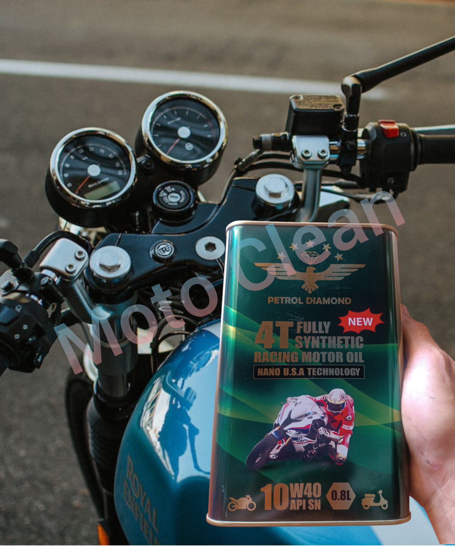 Dầu nhớt tổng hợp petrol diamond 10w40 API SN,dầu nhớt xe tay ga,dầu nhớt xe số.
