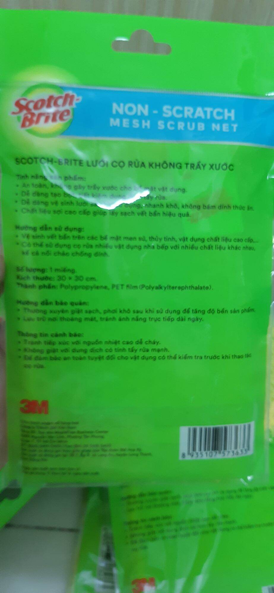 Lưới cọ rửa không trầy xước Scotch - Brite