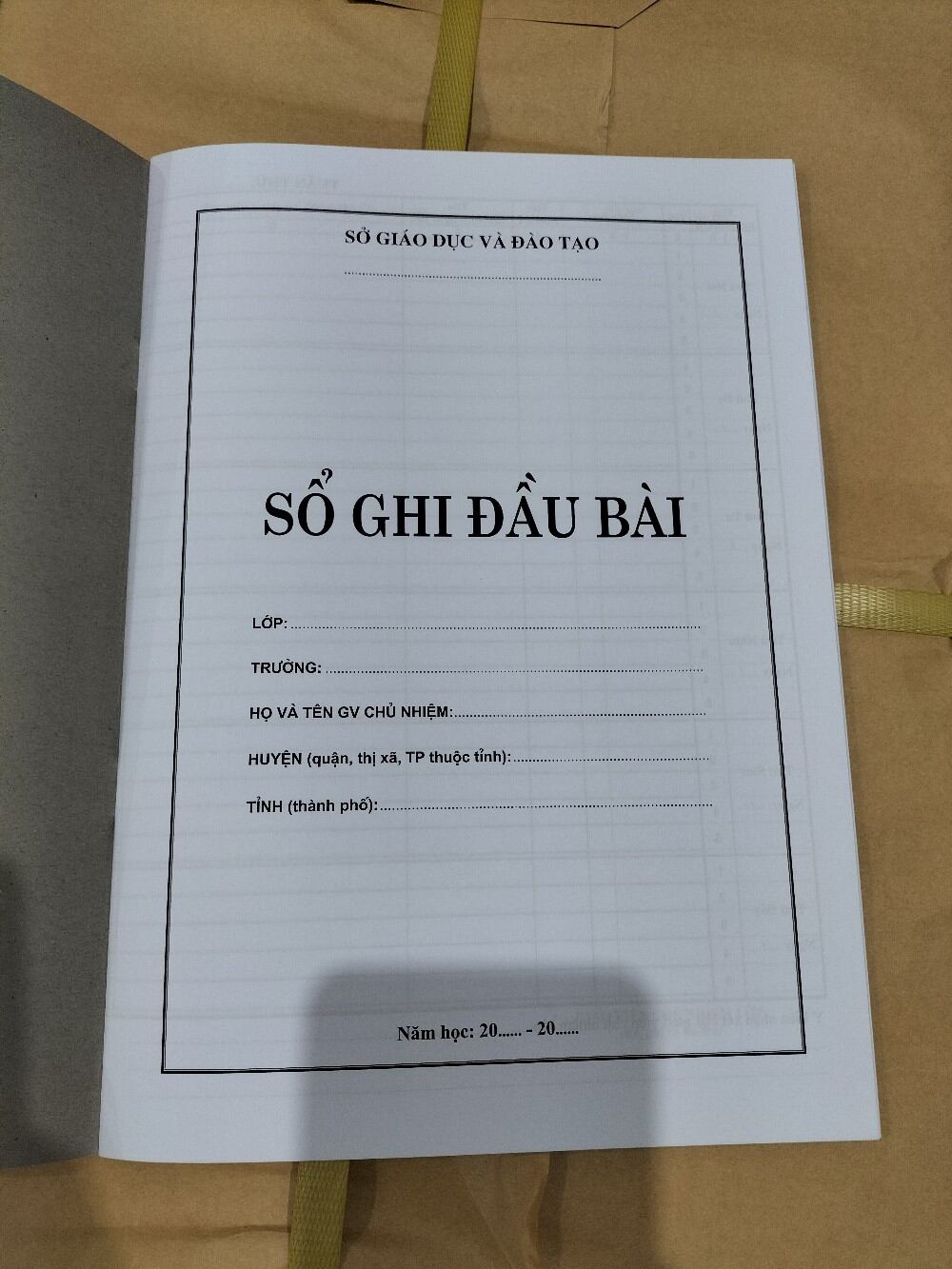 5 sổ ghi đầu bài cấp 2, cấp 3 (0974009169)