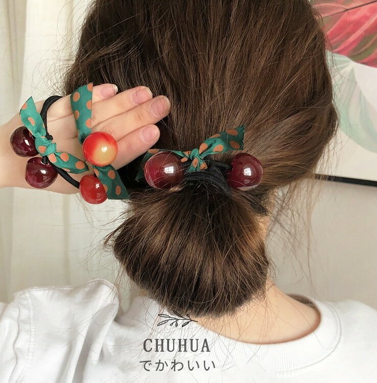 Cột tóc trái cây tram.bella