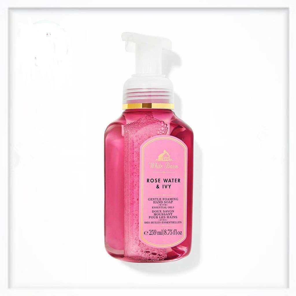 Nước rửa tay tạo bọt Bath & Body Works Rose Water & Ivy 259ml