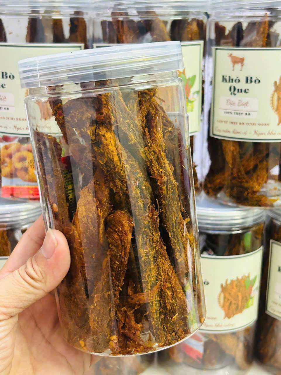 KHÔ BÒ QUE MỀM 300g