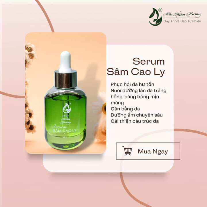 [TẶNG 3 MẶT NẠ MTH]Serum Sâm Cao Ly Mộc Thiên Hương