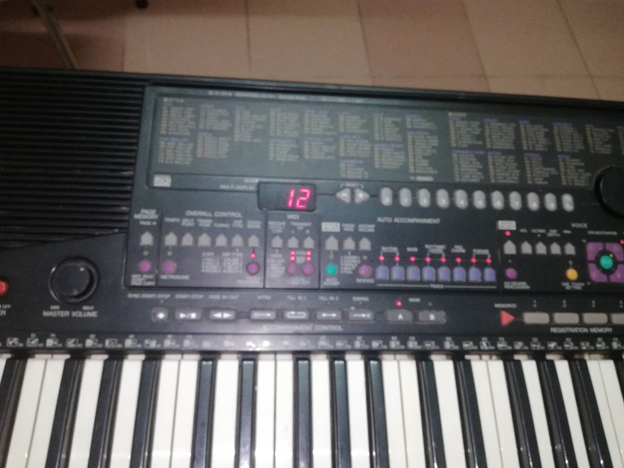 organ Yamaha psr 510