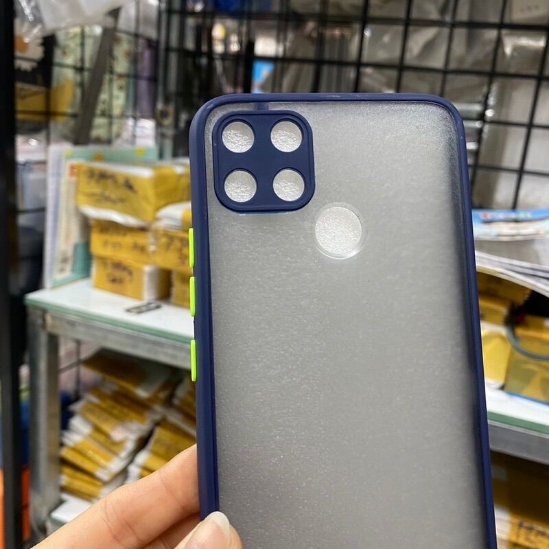 Ốp lưng Realme C25Y/ C21Y lưng nhám viền dẻo màu bảo vệ Camera