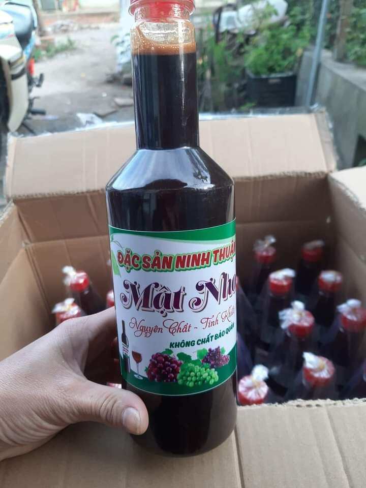 Mật Nho Phan Rang, chai nhựa 750ml