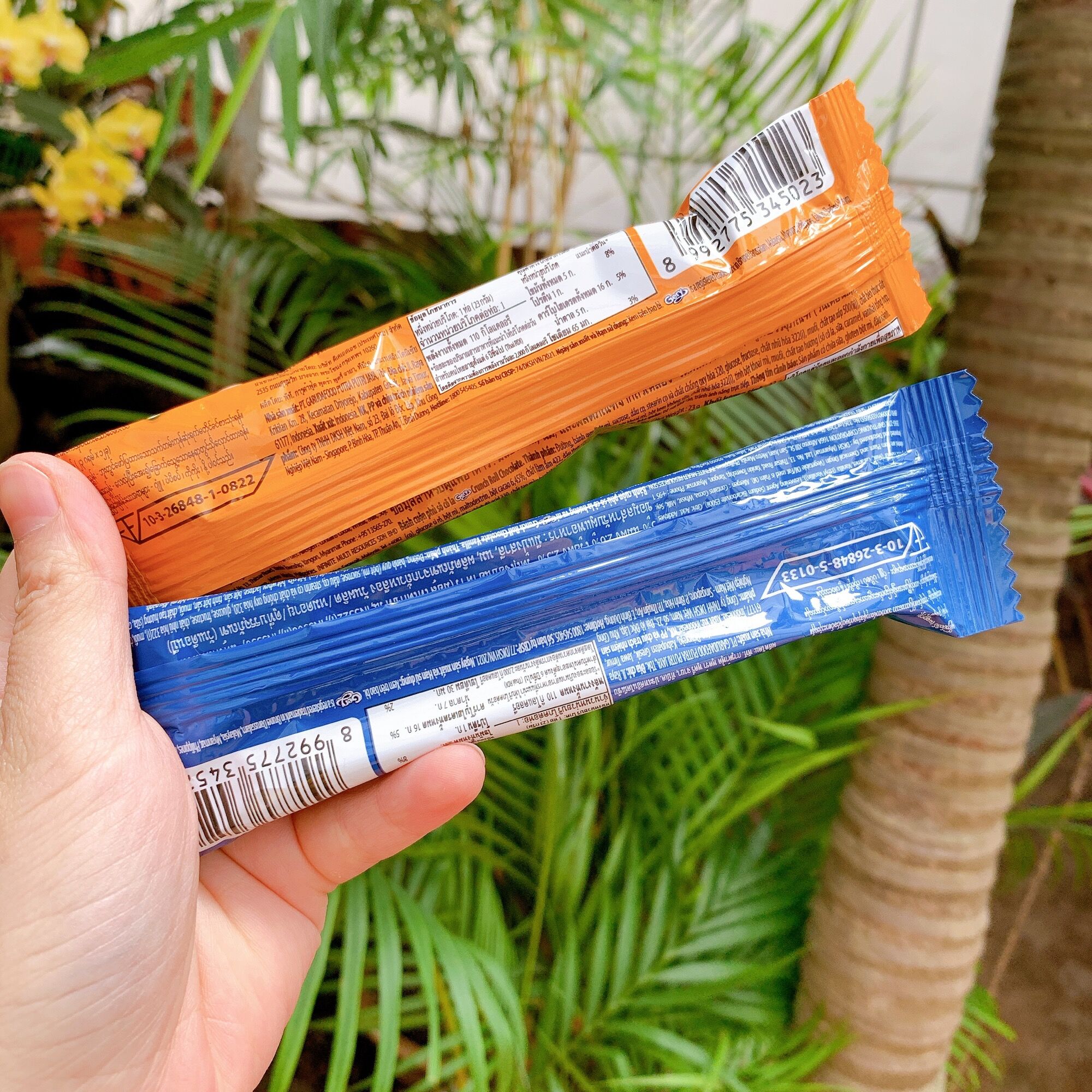 Hộp bánh cuộn phủ chocolate Gery 276g/hộp (1 hộp gồm 12pcs)