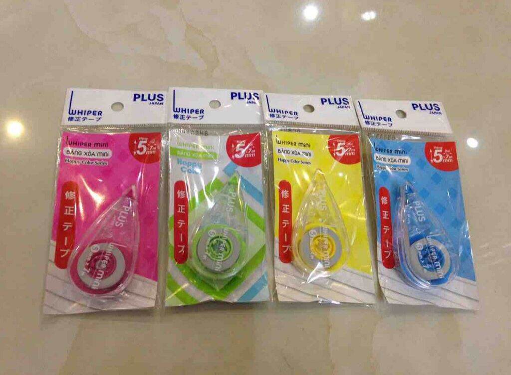 Băng xóa plus nhỏ wh-505 - bút xóa mini - xóa kéo - xóa băng