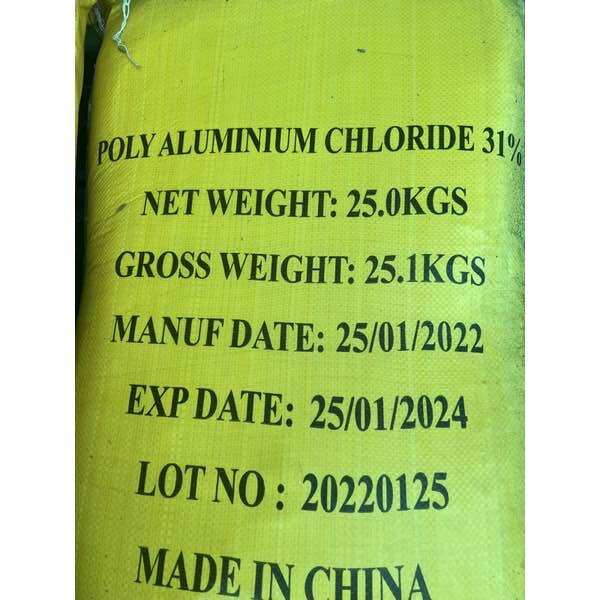 Xử lý nước pac keo tụ trợ lắng 1kg