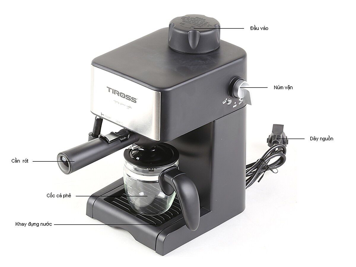 Máy Pha Cà Phê Espresso Tiross TS621