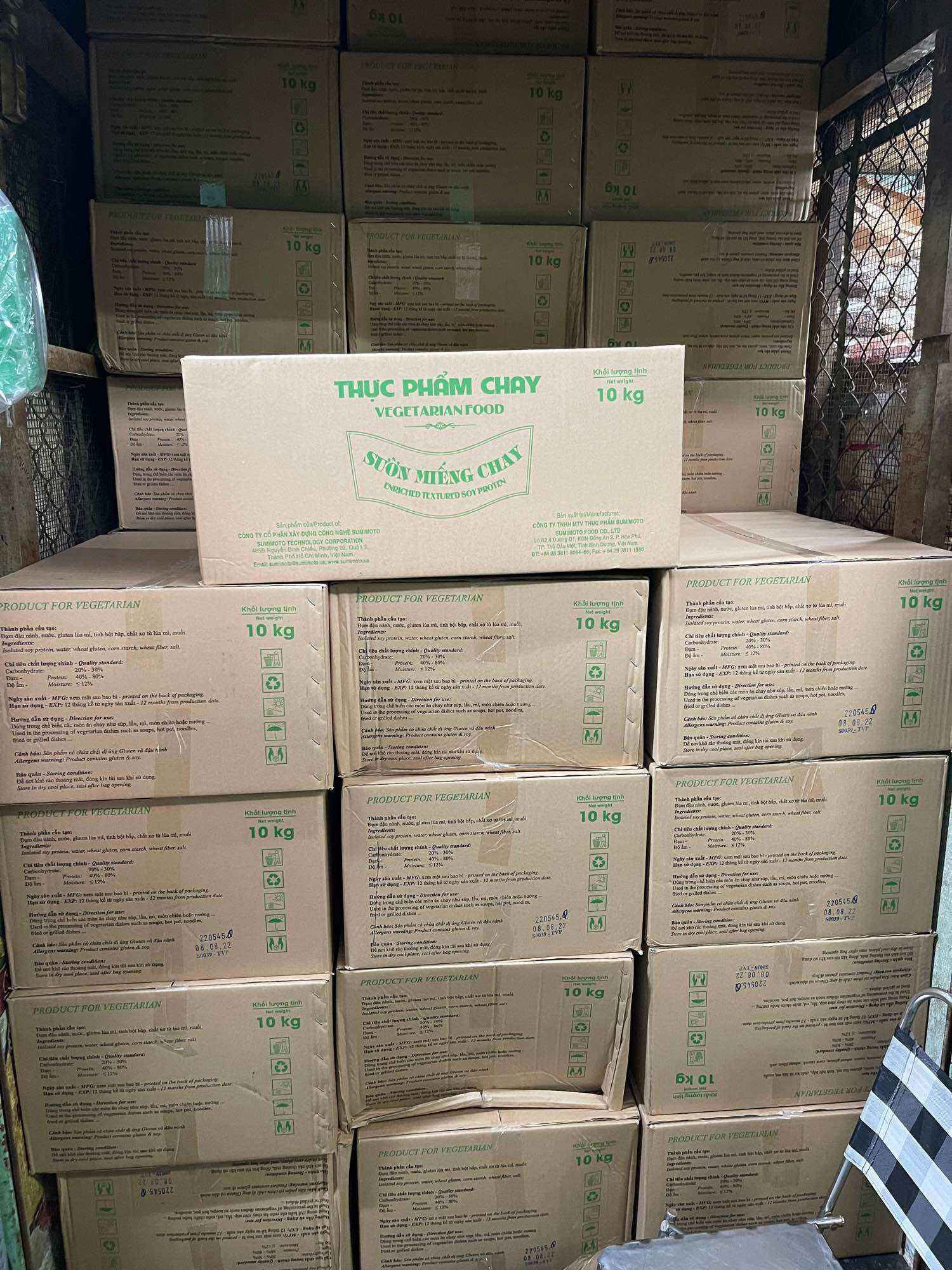 1KG sườn chay miếng dày