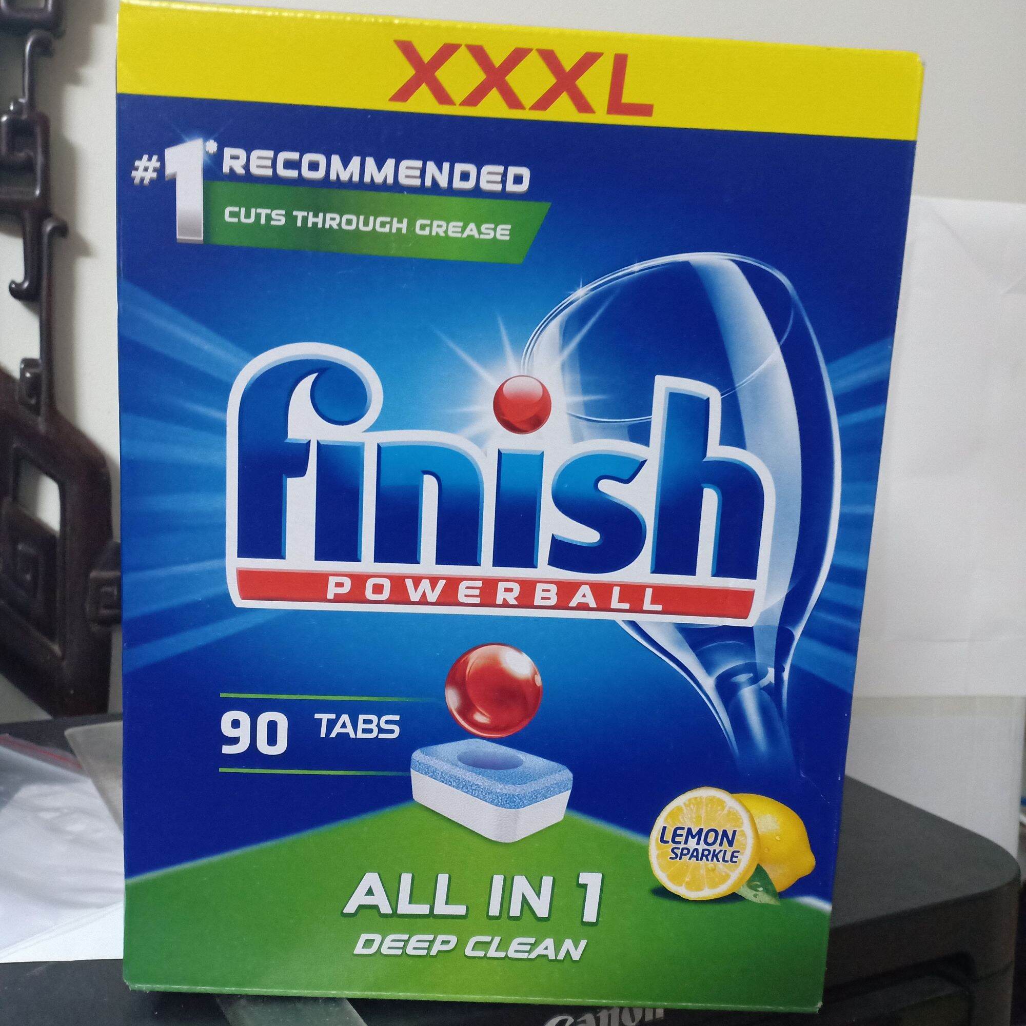 Viên rửa bát Finish allin1 hộp 90 viên xuất xứ châu âu
