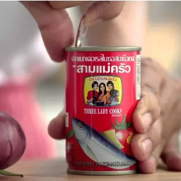 Cá hộp sốt cà 3 cô gái 155g