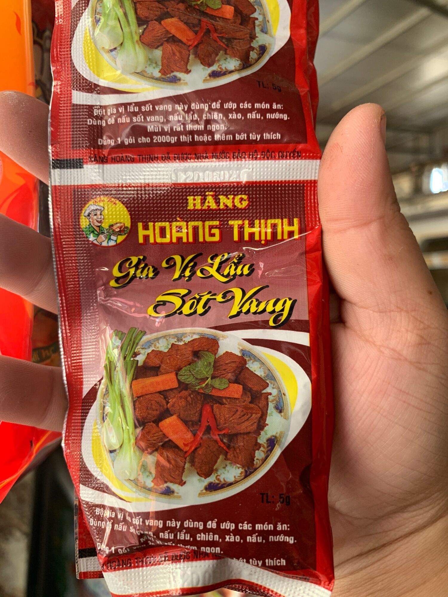 Gói gia vị sốt vang hoàng thịnh