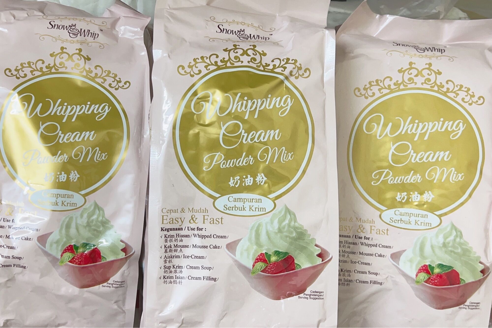 Sữa bột nguyên kem Whipping Cream 500gr