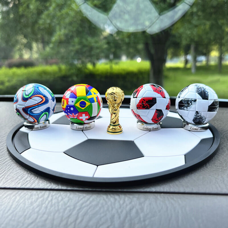 Đồ Trang Trí Mô Hình Bóng Đá World Cup Mini Ngôi Sao Cầu Thủ Messi