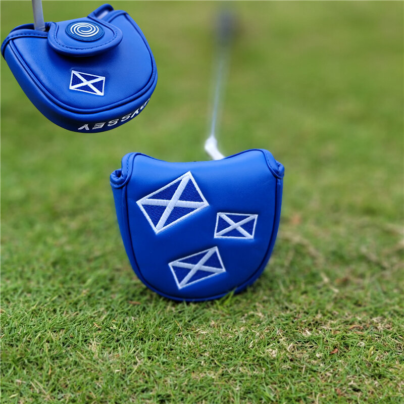 Bọc gậy đánh golf chữ i sừng bò odyssey, bọc đầu gậy đánh golf, bọc mũ bảo vệ đầu bóng