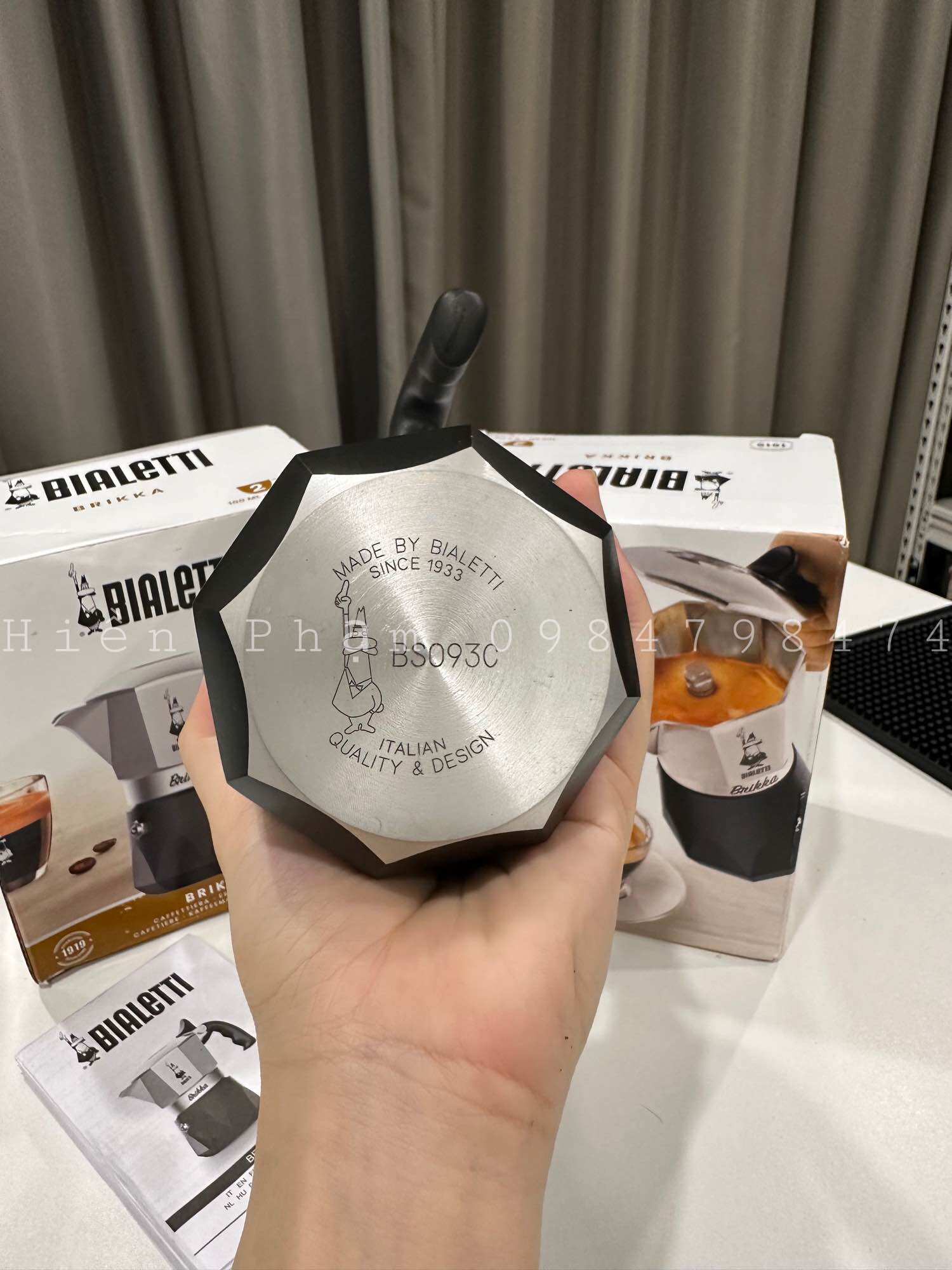 Ấm Pha cafe Espresso Bialetti New Brikka (2023) 2 cup/4 cup(Chính hãng)