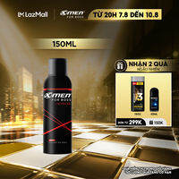 Xịt khử mùi X-Men For Boss Intense - Mùi hương trầm đầy nội lực 150ml