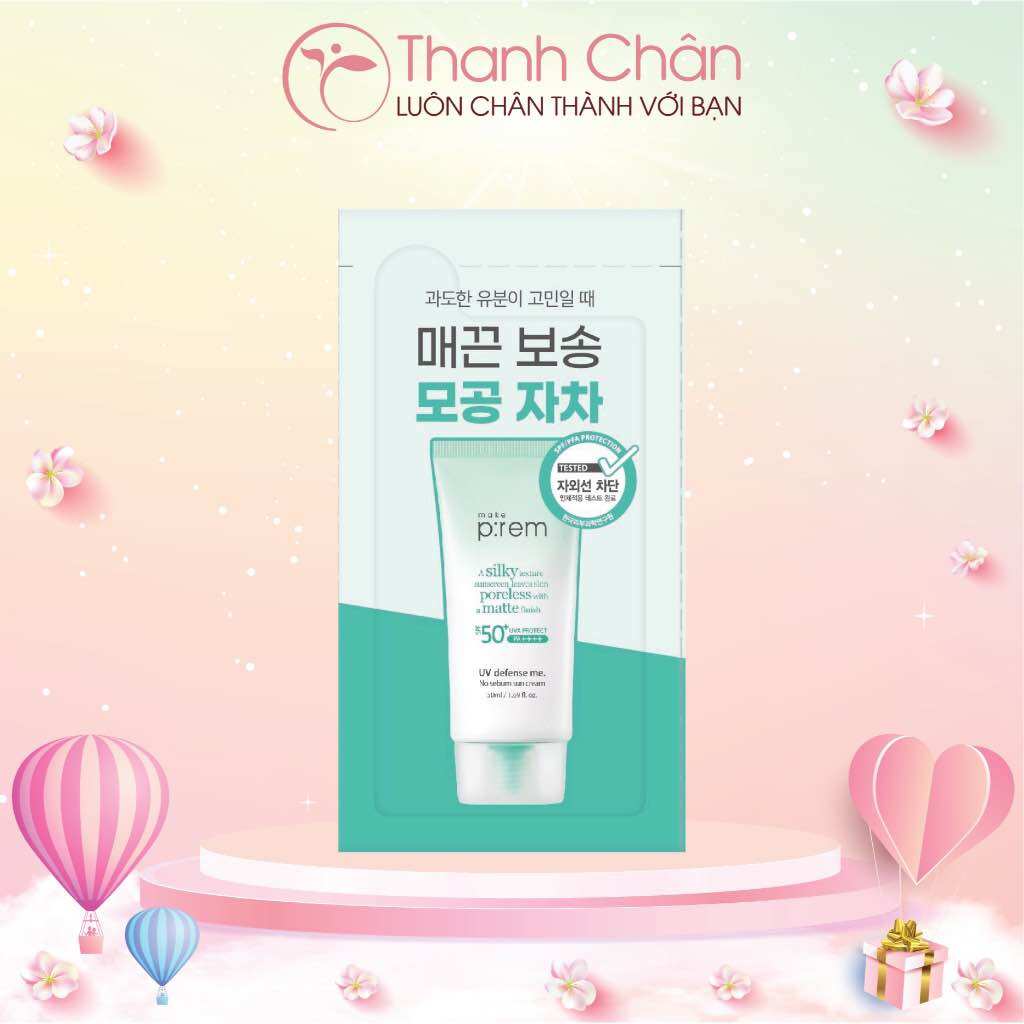 Kem Chống Nắng Make P:rem UV defense me Make Prem 50ml