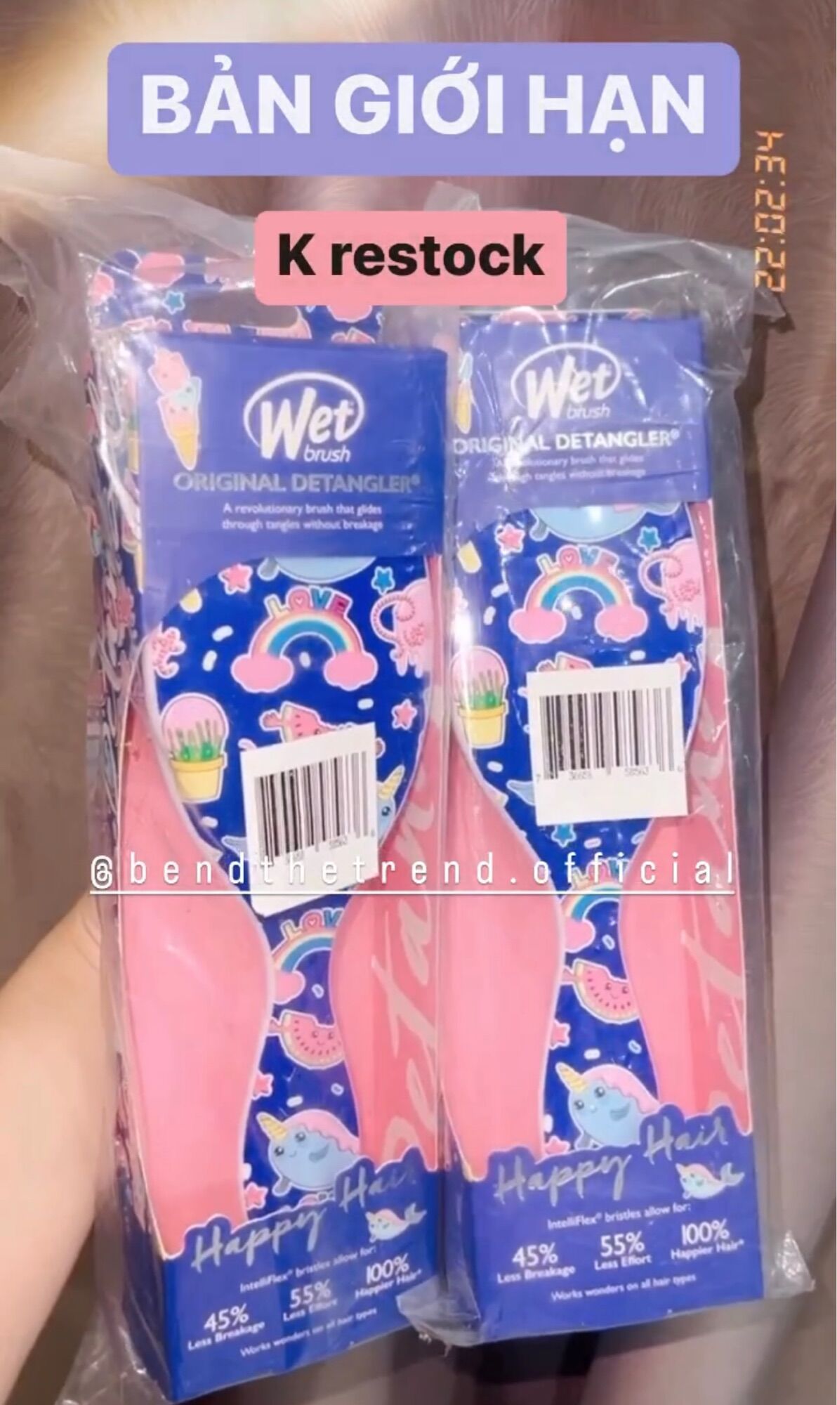 [AUTH-ĐỦ BILL] LƯỢC WET FULLSIZE PHIÊN BẢN LIMITED