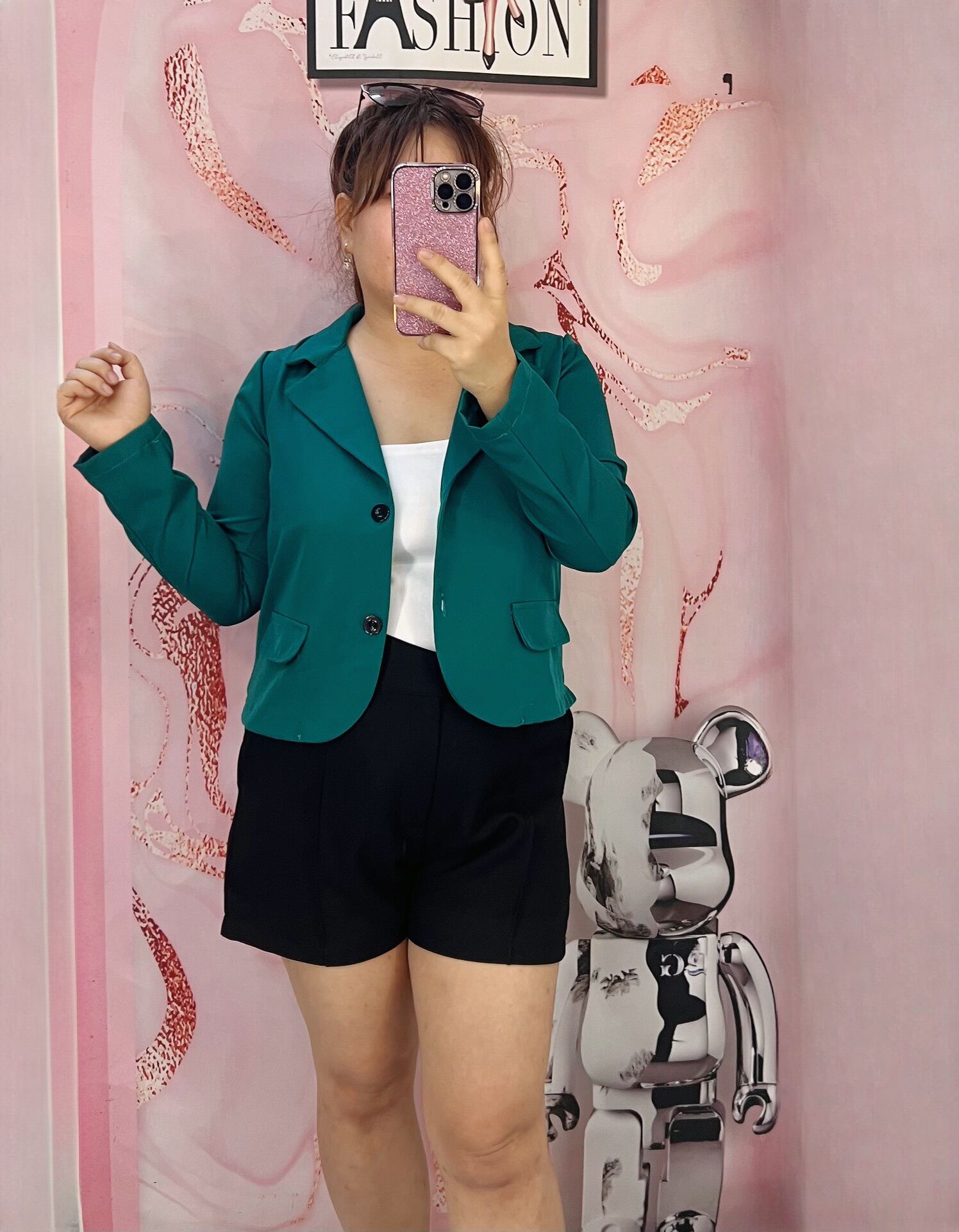 Áo Blazer dáng lững Bigsize 60kg đến 95kg
