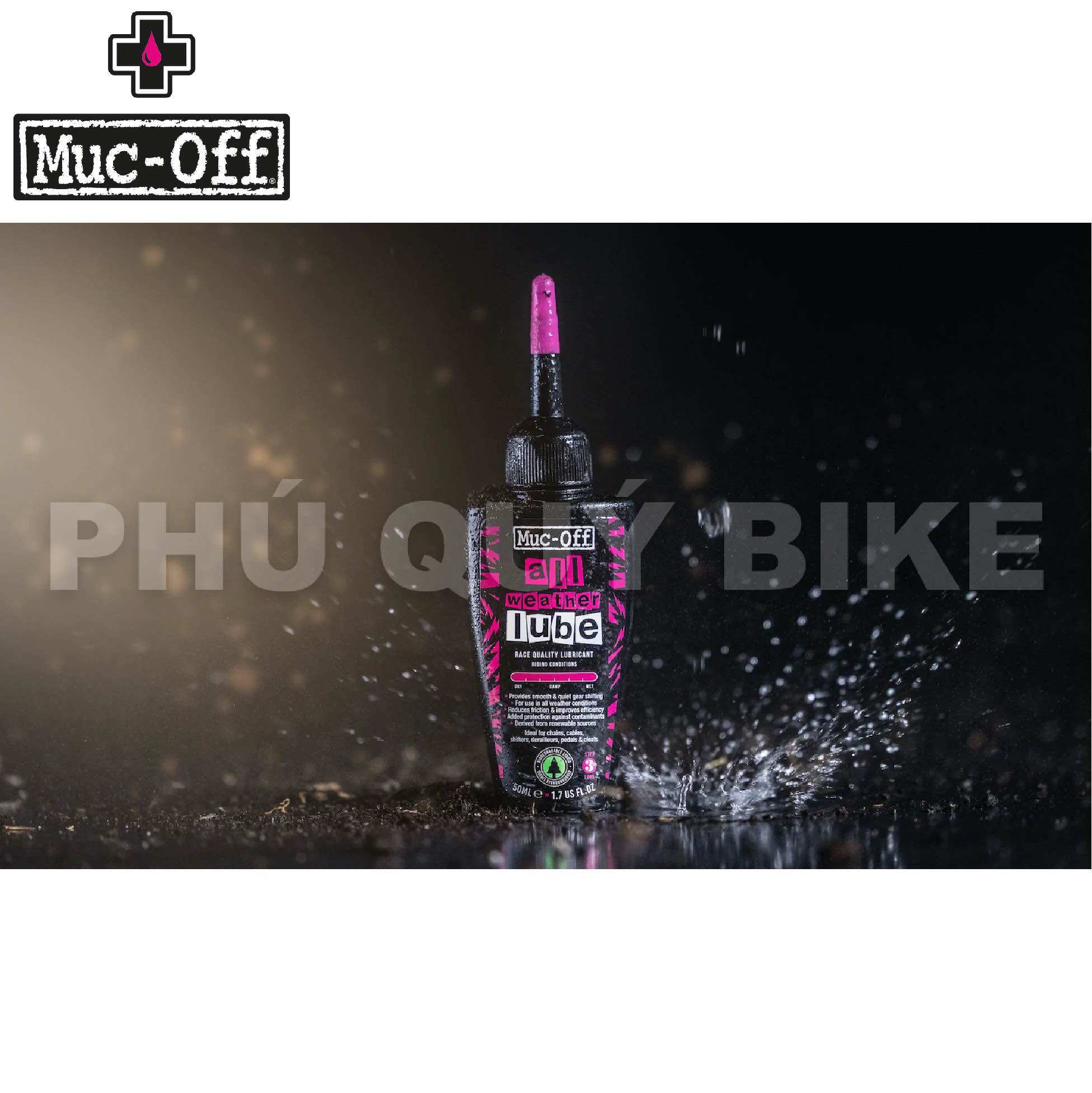 Nhớt Châm Xe Đạp MUC-OFF ALL WEATHER