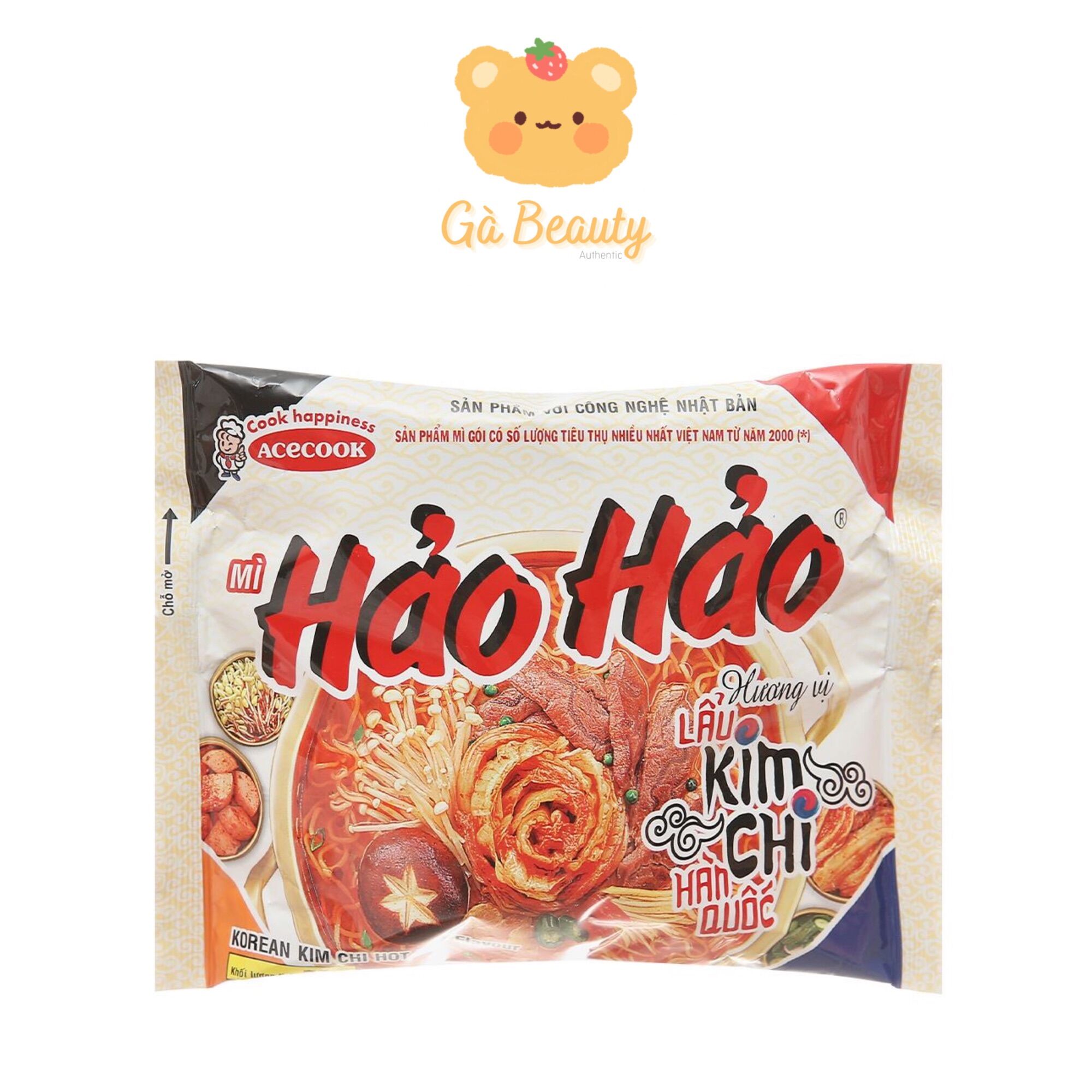 Mì hảo hảo lẩu kim chi hàn quốc 75g