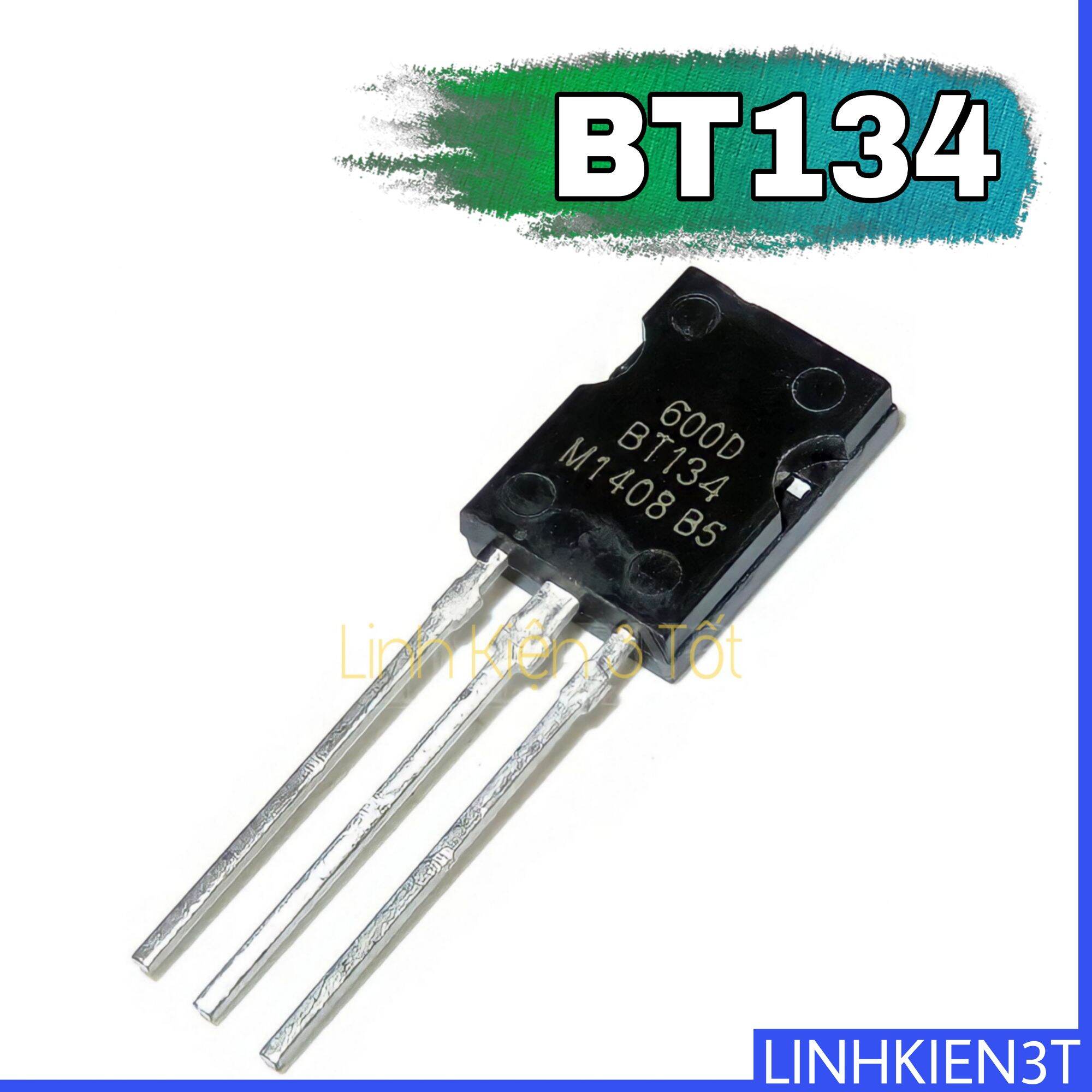 ( Túi 4 con ) Triac BT134 600E 600V 4A TO-126 chính hãng