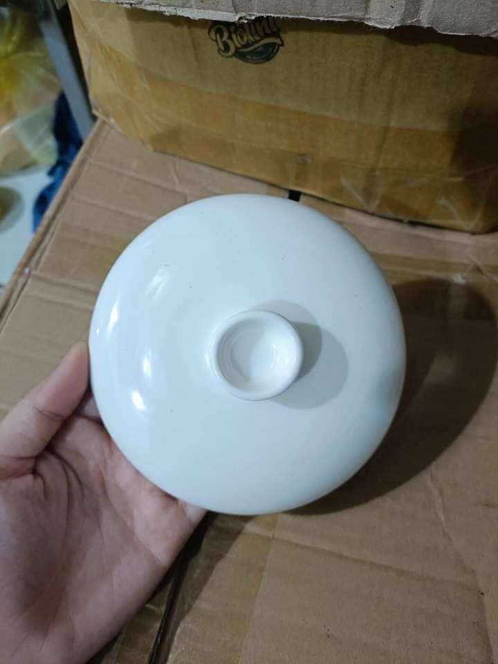 Nắp thố sứ 0,8l của nồi nấu chậm bear 0,8l