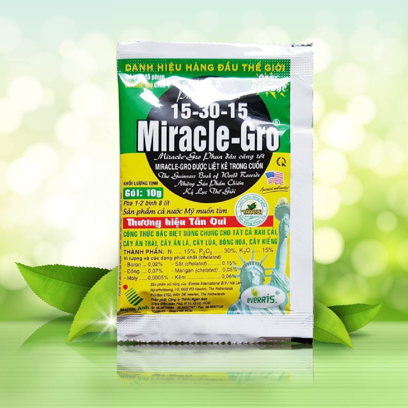 Phân bón lá Miracle Gro chất lượng hàng đầu thế giới 15-30-15