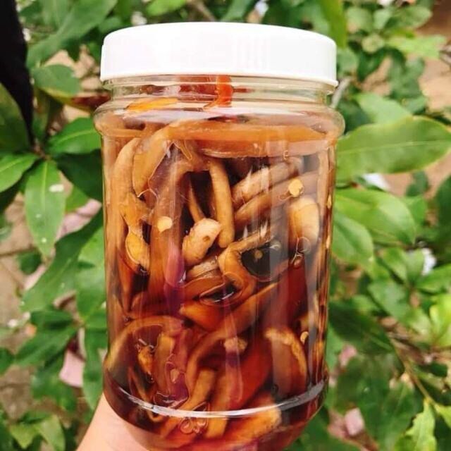 Củ cải ngâm tương ngon giòn sực sực hủ 500g