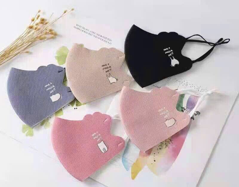 khẩu trang su 2 lớp cao cấp