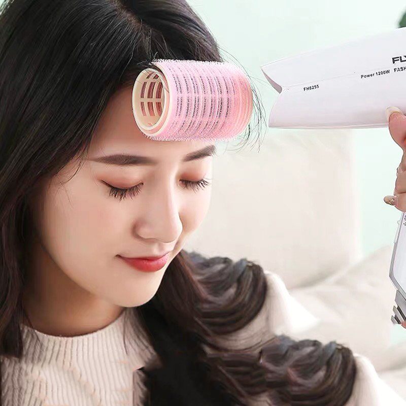 2 Lô Cuốn Tóc, Combo 2 Lô Cuốn Tóc Tự Dính 2 Lớp
