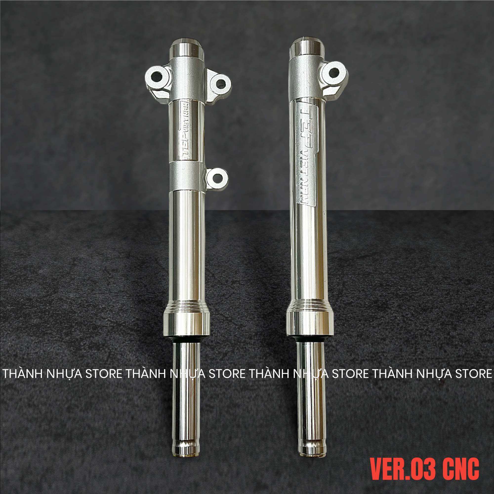 Phuộc phay sirius - Phuộc trước sirius phay cnc thái