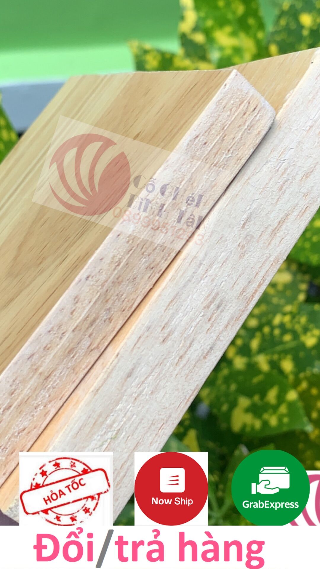 Gỗ miếng làm kệ , gỗ thịt 100% KHÔNG THẤM NƯỚC nhiều kích cỡ .....