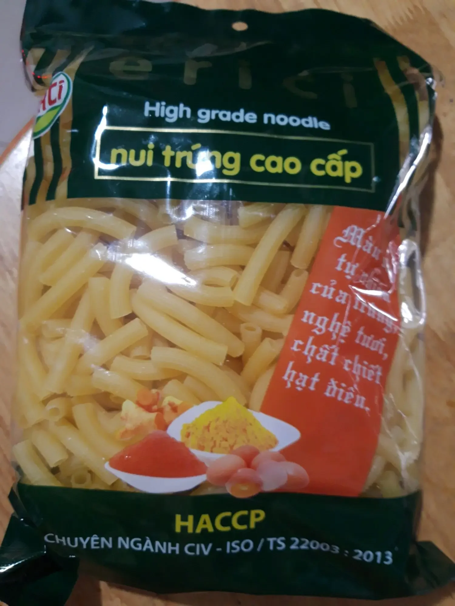 400gr Nui Trứng Cao Cấp