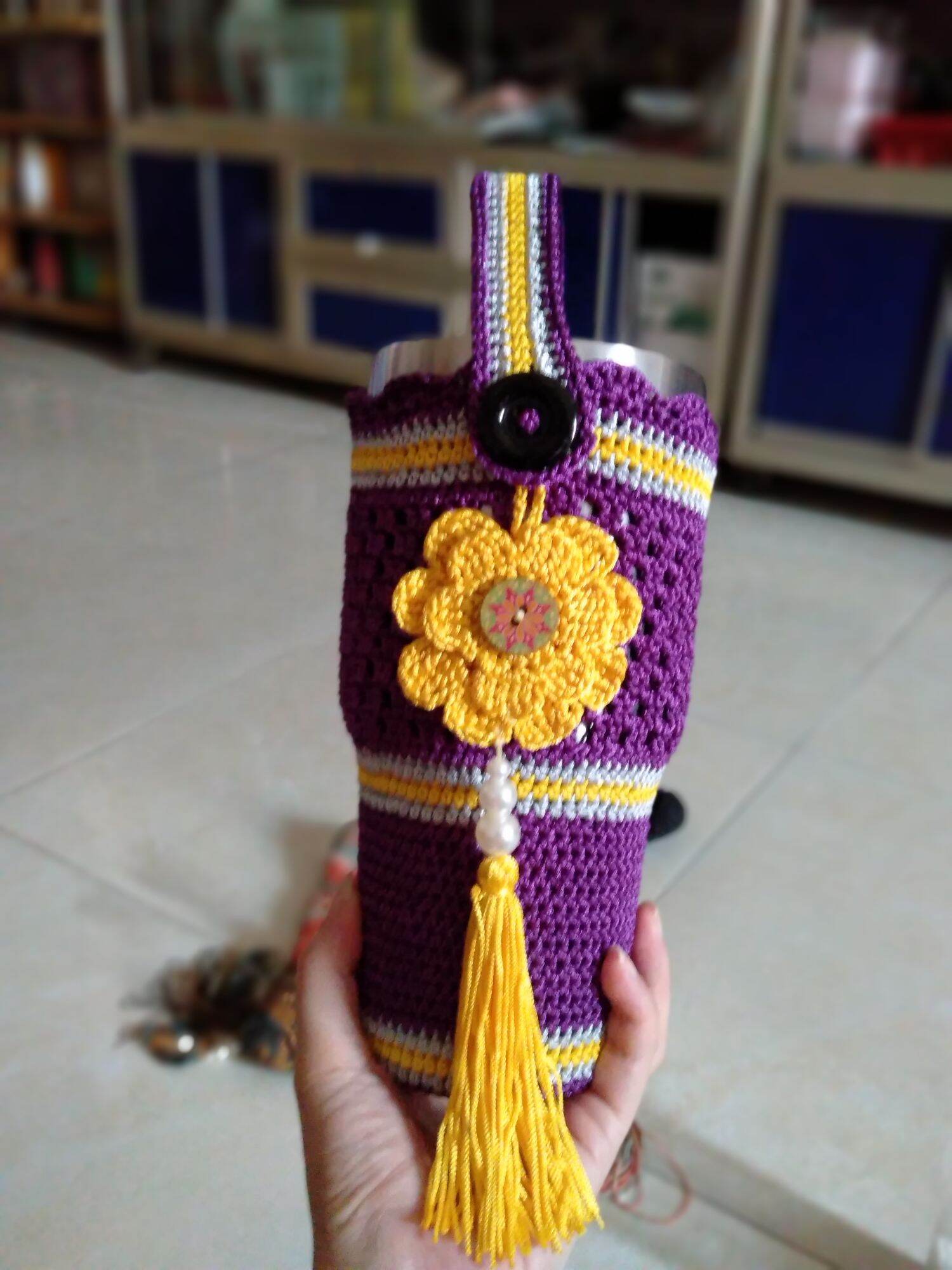 Túi đựng ly giữ nhiệt size 900ml( 6.5 cm- 9.5cm- 20 cm)