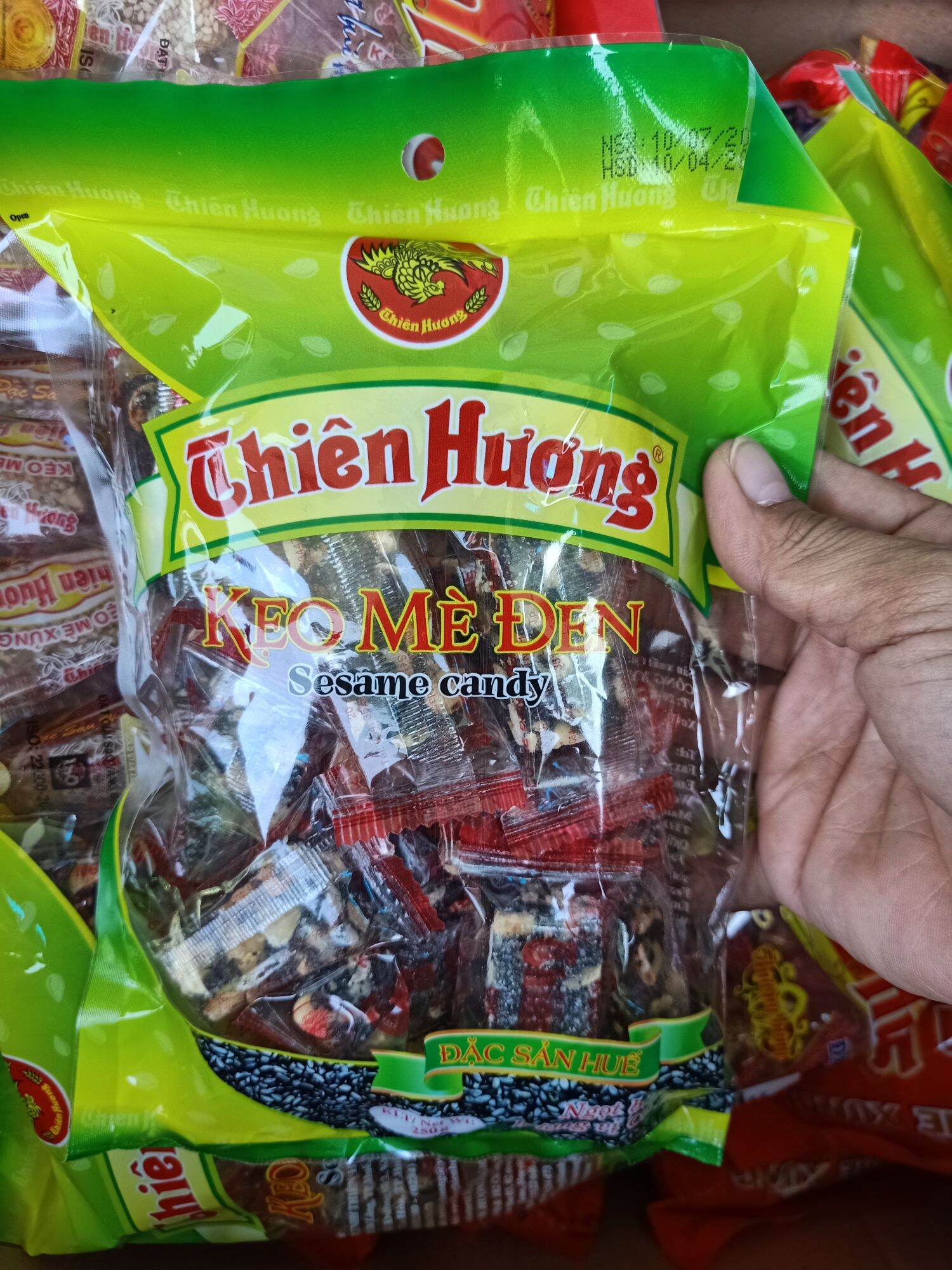 Kẹo mè xửng thiên hương 250gr mè đen