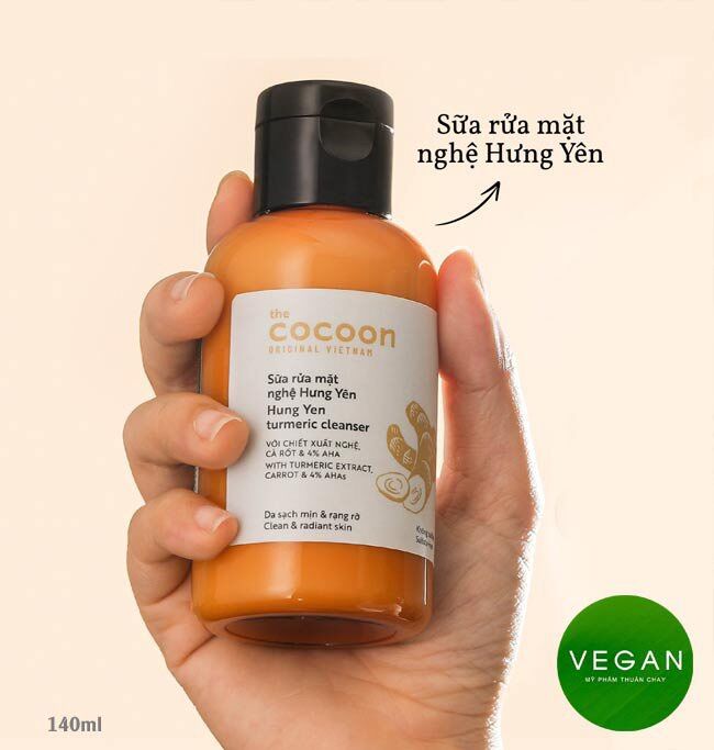 Cocoon sữa rửa mặt nghệ hưng yên 140ml