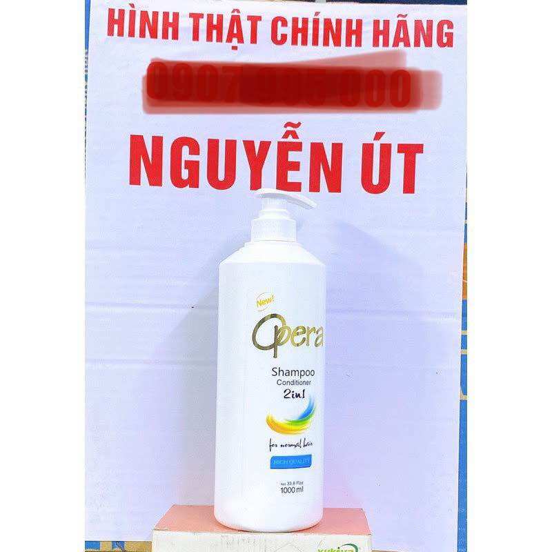 Dầu gội opera 2 in 1 chai 1000ml