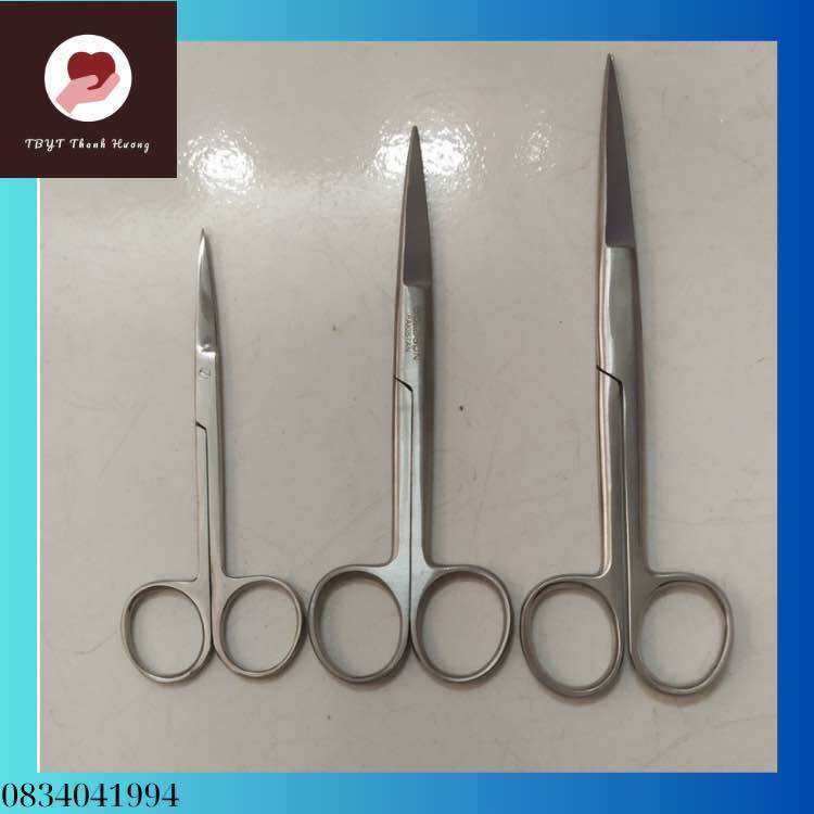 Kéo 12, kéo 14 thẳng nhọn/kéo y tế