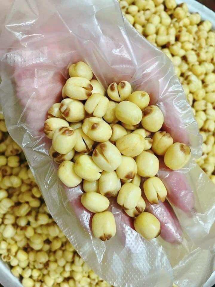 Hạt sen sấy giòn ăn liền 500gr - đặc sản tp huế