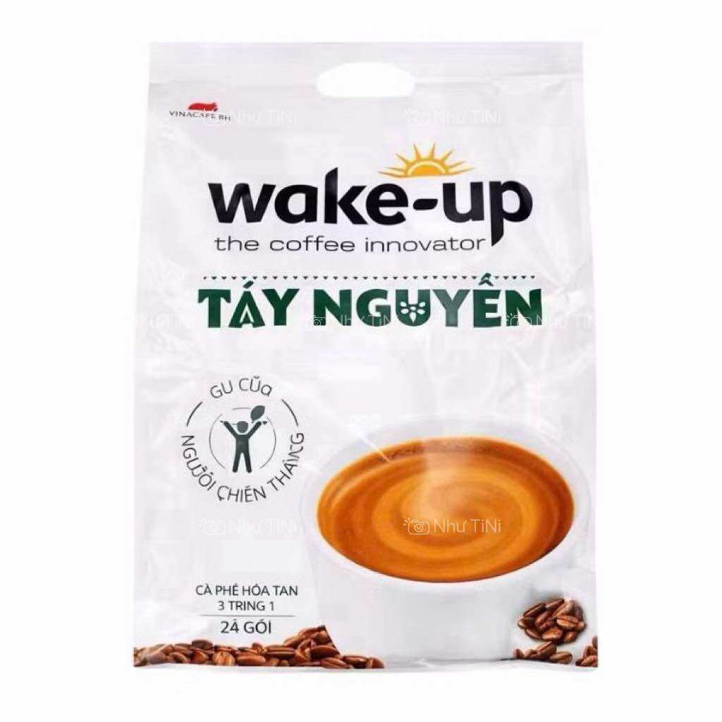 Cà phê sữa hoà tan Wake Up Tây Nguyên ( 24 gói x 16g)