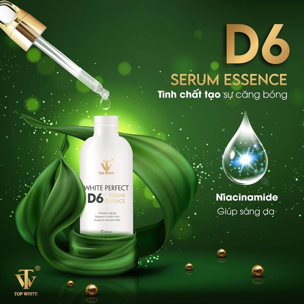 TOP WHITE D6 (CHÍNH HÃNG)( phiên bản mới nhất)