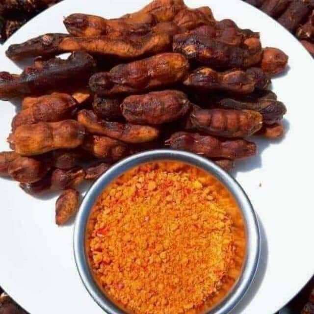 me Lào muối tôm