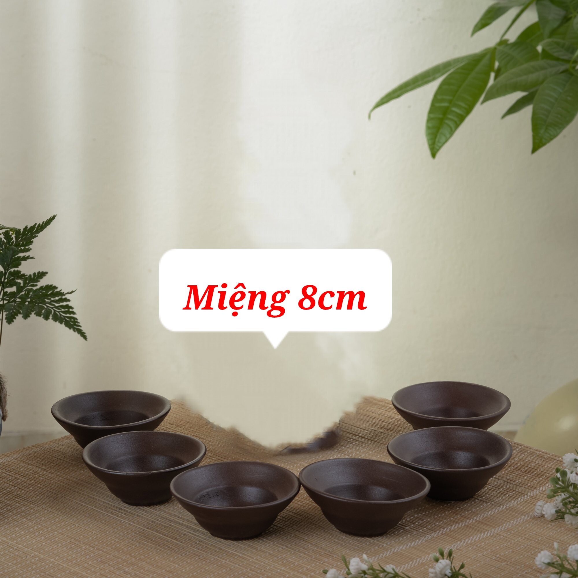Chén Lòng Xanh đất nung Bát Tràng_Chén uống trà
